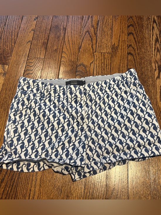J. Crew Pants - J. Crew Navy Seahorse Print Chino Shorts